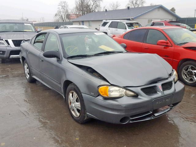 1G2NE52E35M244467 - 2005 PONTIAC GRAND AM S Մոխրագույն լուսանկար 1