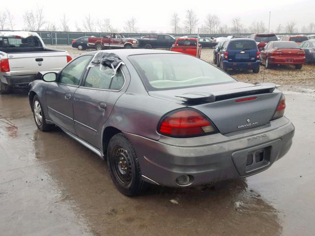 1G2NE52E35M244467 - 2005 PONTIAC GRAND AM S Մոխրագույն լուսանկար 3