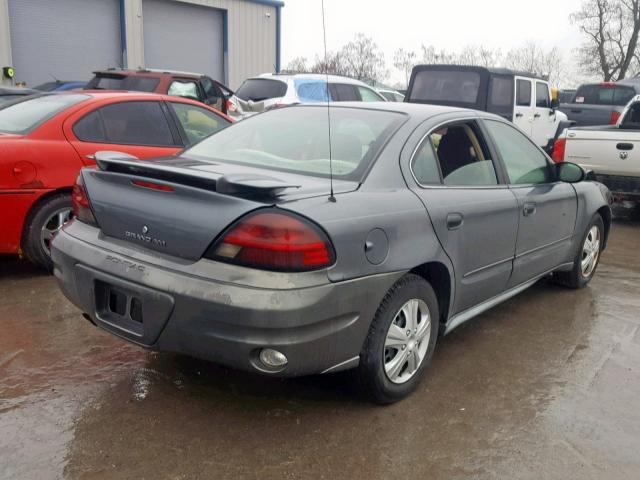 1G2NE52E35M244467 - 2005 PONTIAC GRAND AM S Մոխրագույն լուսանկար 4