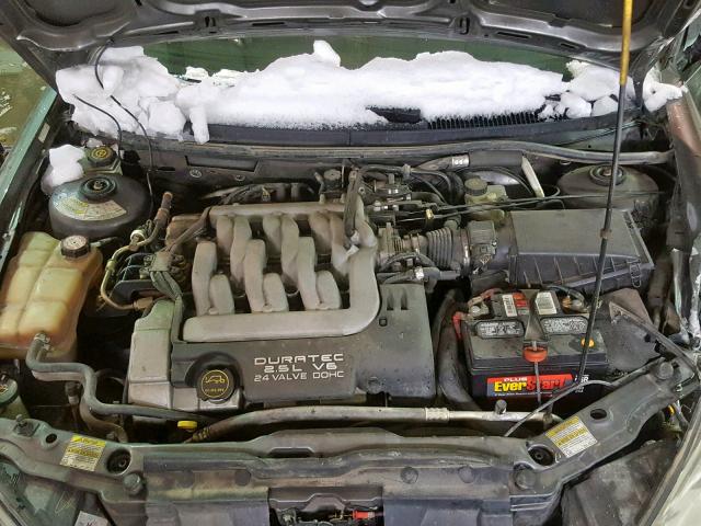 1ZWHT61LX25625431 - 2002 MERCURY COUGAR V6 GRAY photo 7