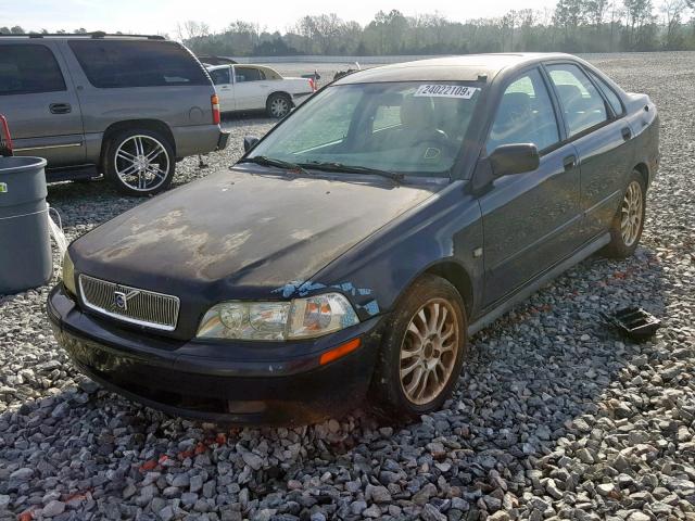 YV1VS27554F061189 - 2004 VOLVO S40 1.9T BLACK photo 2