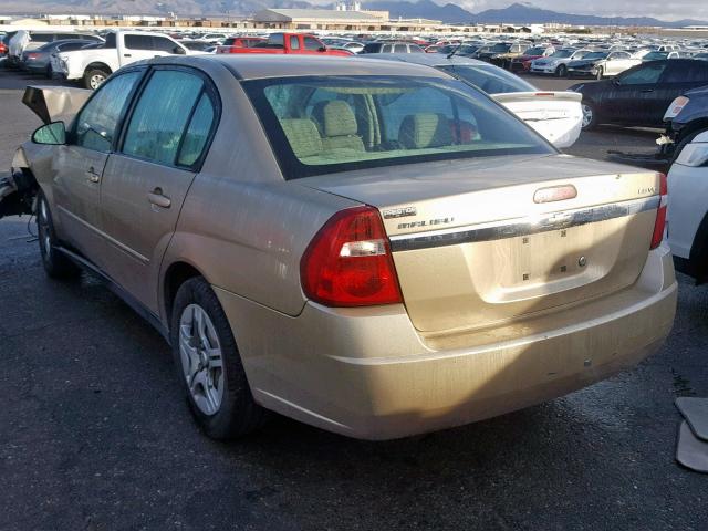1G1ZS58N67F128094 - 2007 CHEVROLET MALIBU LS GOLD photo 3
