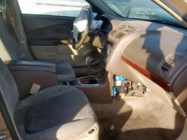 1G1ZS58N67F128094 - 2007 CHEVROLET MALIBU LS GOLD photo 5