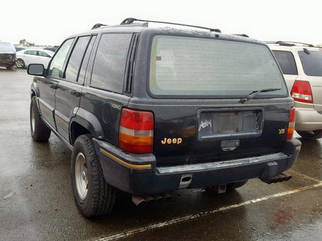 1J4GZ78Y6SC674138 - 1995 JEEP GRAND CHER BLACK photo 3