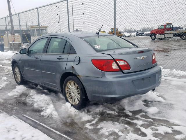 1C3LC56K97N563379 - 2007 CHRYSLER SEBRING TO SILVER photo 3