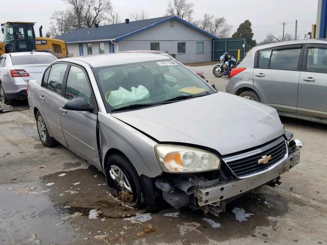 1G1ZS51F86F131936 - 2006 CHEVROLET MALIBU LS Күміс фото 1
