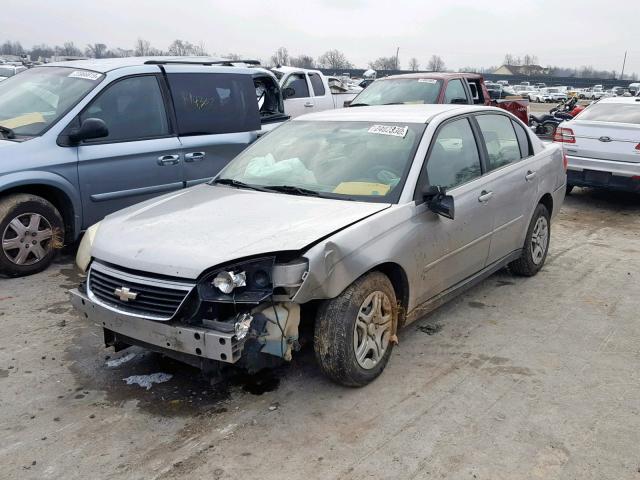 1G1ZS51F86F131936 - 2006 CHEVROLET MALIBU LS Күміс фото 2