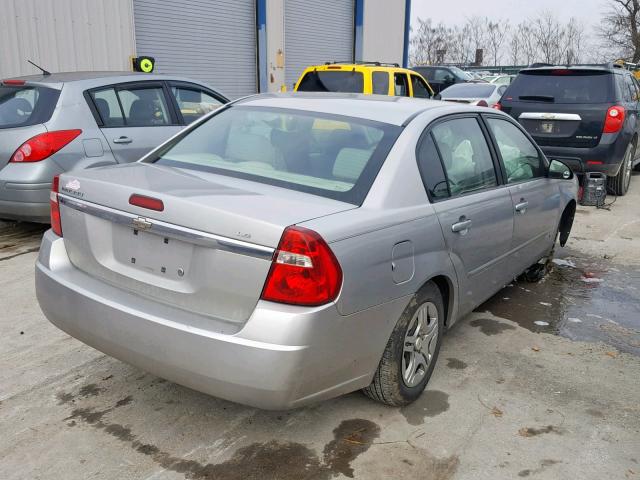 1G1ZS51F86F131936 - 2006 CHEVROLET MALIBU LS Күміс фото 4