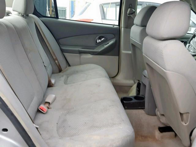 1G1ZS51F86F131936 - 2006 CHEVROLET MALIBU LS Күміс фото 6
