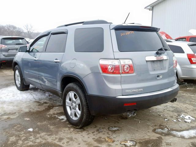 1GKEV13787J161162 - 2007 GMC ACADIA SLE GRAY photo 3