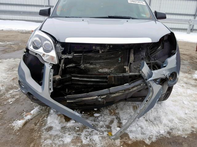 1GKEV13787J161162 - 2007 GMC ACADIA SLE GRAY photo 9