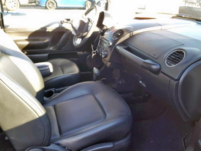 3VWPG3AG4AM007536 - 2010 VOLKSWAGEN NEW BEETLE Mavi foto 5