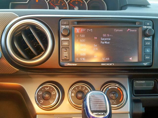 JTLZE4FE1DJ044726 - 2013 TOYOTA SCION XB 银色 照片 9