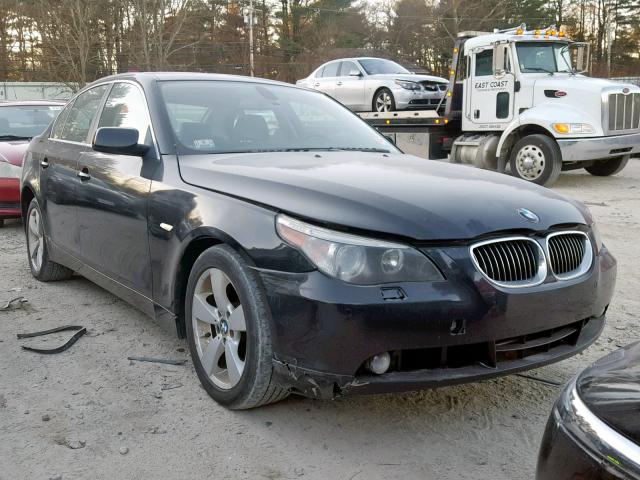 WBANF73517CU23549 - 2007 BMW 530 XI BLACK photo 1