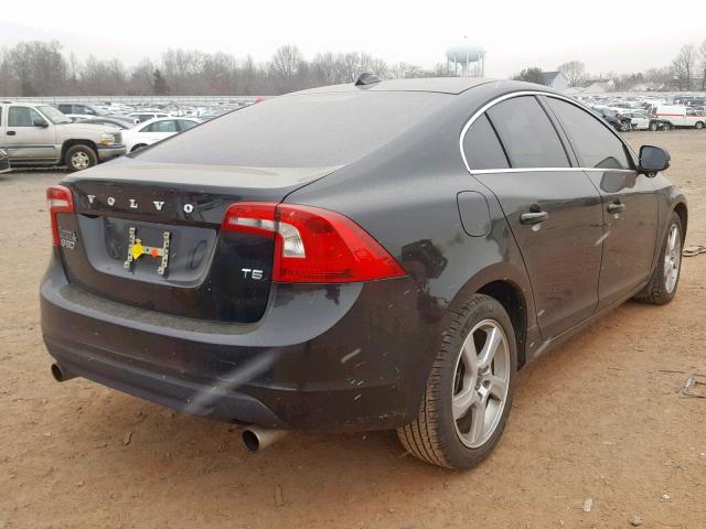 YV1622FS9C2105650 - 2012 VOLVO S60 T5 BLACK photo 4