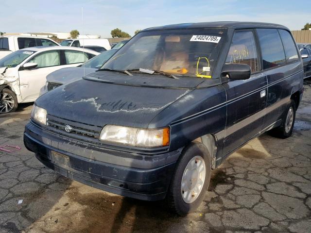 JM3LV5221P0518923 - 1993 MAZDA MPV WAGON GREEN photo 2