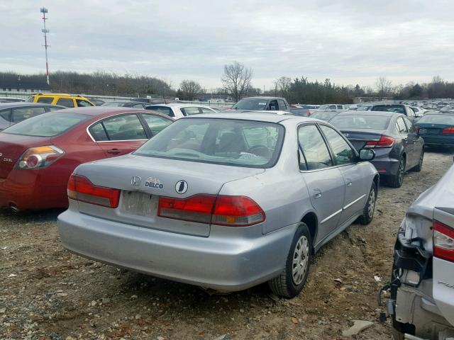 1HGCF86681A042421 - 2001 HONDA ACCORD VAL SILVER photo 4