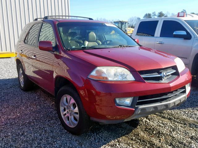 2HNYD18853H530403 - 2003 ACURA MDX TOURIN RED photo 1