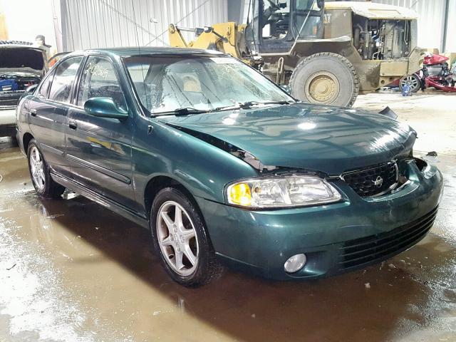 3N1BB51D81L116863 - 2001 NISSAN SENTRA SE GREEN photo 1