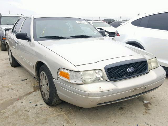 2FAHP71V38X109203 - 2008 FORD CROWN VICT BEIGE photo 1