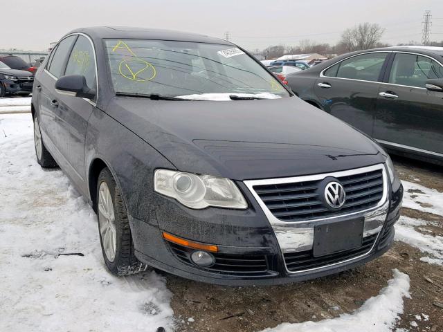 WVWJK7AN6AE160518 - 2010 VOLKSWAGEN PASSAT KOM BLACK photo 1