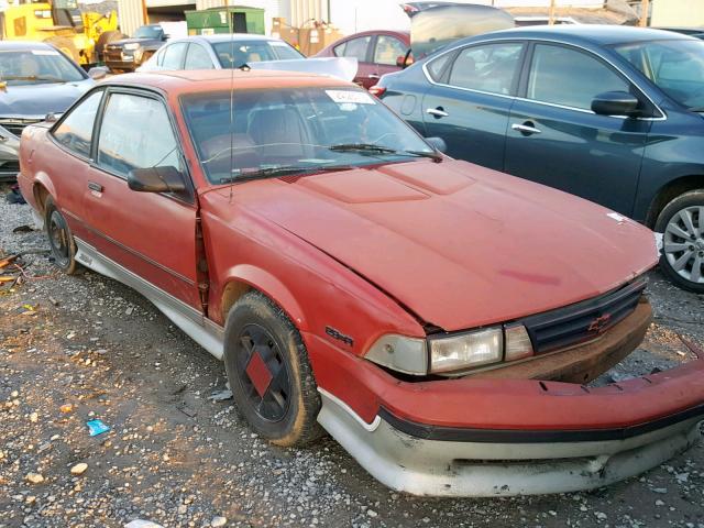 1G1JF11W1K7187022 - 1989 CHEVROLET CAVALIER Z RED photo 1