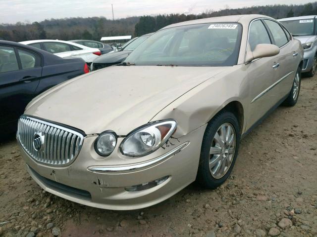 2G4WC582681344108 - 2008 BUICK LACROSSE C GOLD photo 2