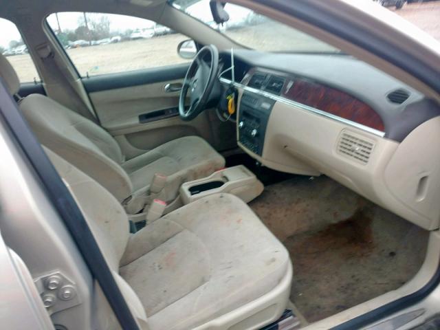 2G4WC582681344108 - 2008 BUICK LACROSSE C GOLD photo 5