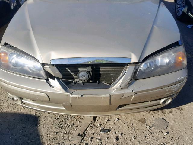 KMHDN46D56U318102 - 2006 HYUNDAI ELANTRA GL GOLD photo 9