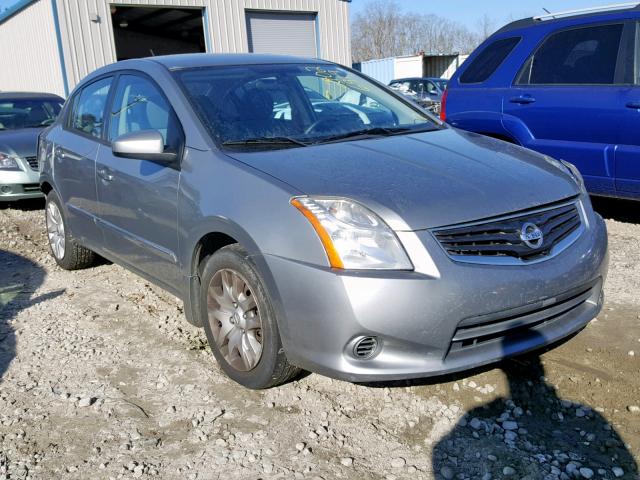 3N1AB6AP4CL674787 - 2012 NISSAN SENTRA 2.0 GRAY photo 1