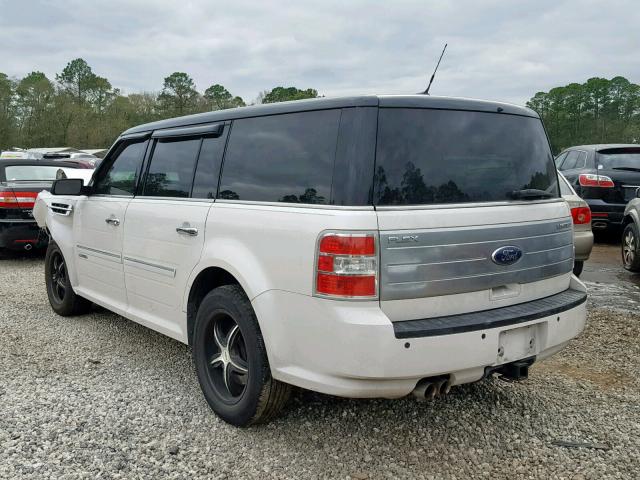 2FMDK53C99BA46089 - 2009 FORD FLEX LIMIT WHITE photo 3