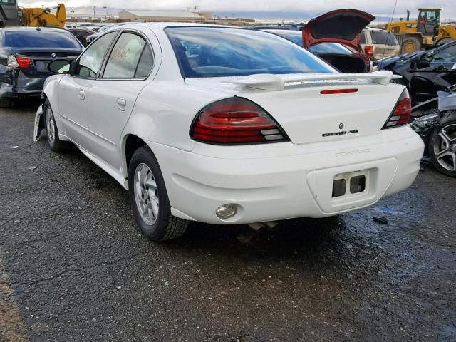 1G2NF52E04C243262 - 2004 PONTIAC GRAND AM S WHITE photo 3