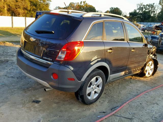 3GNAL2EK3ES627901 - 2014 CHEVROLET CAPTIVA LS 灰色 照片 4