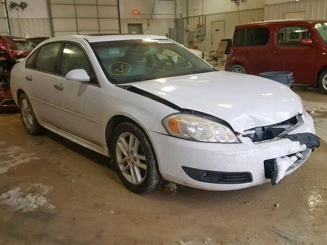 2G1WC5EM9A1237594 - 2010 CHEVROLET IMPALA LTZ WHITE photo 1