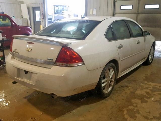 2G1WC5EM9A1237594 - 2010 CHEVROLET IMPALA LTZ WHITE photo 4