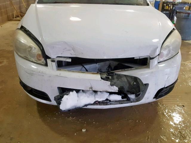 2G1WC5EM9A1237594 - 2010 CHEVROLET IMPALA LTZ WHITE photo 9