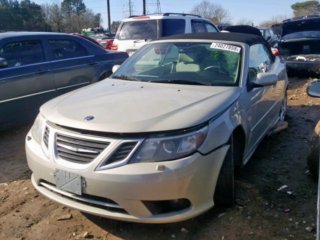 YS3FB79Y186002492 - 2008 SAAB 9-3 2.0T SILVER photo 2