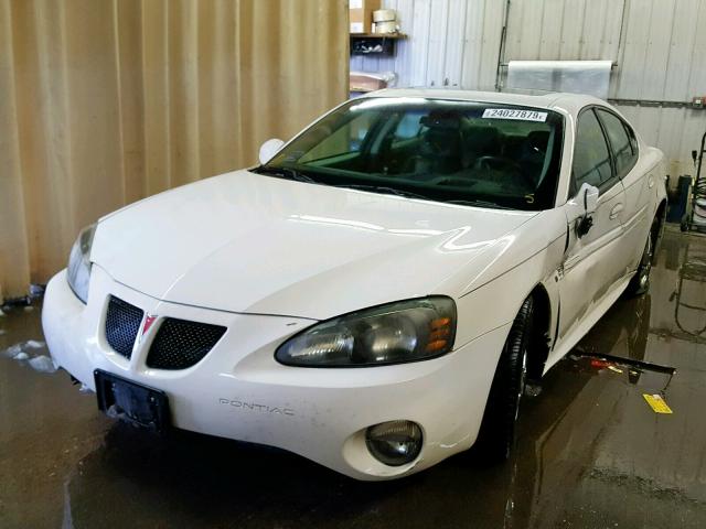 2G2WS522241173100 - 2004 PONTIAC GRAND PRIX WHITE photo 2