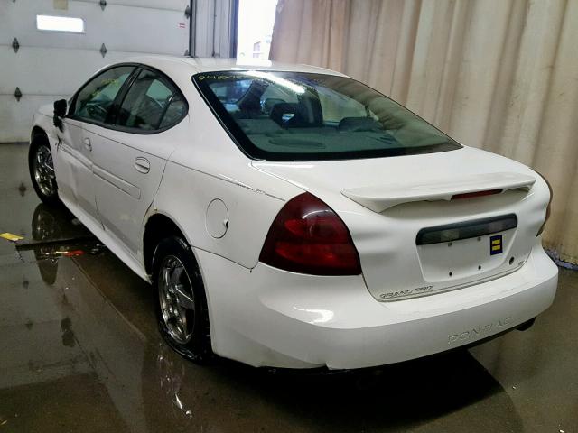 2G2WS522241173100 - 2004 PONTIAC GRAND PRIX WHITE photo 3