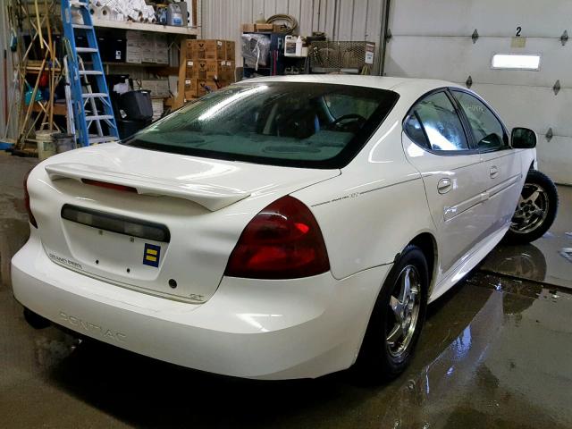 2G2WS522241173100 - 2004 PONTIAC GRAND PRIX WHITE photo 4