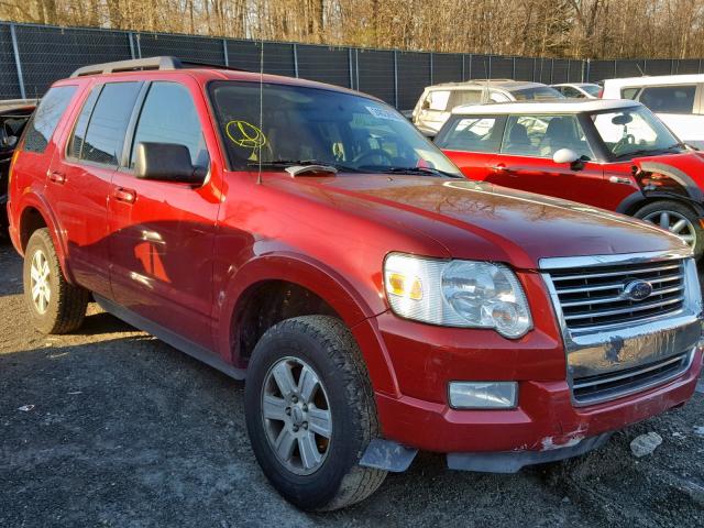 1FMEU7DE9AUA66688 - 2010 FORD EXPLORER X 红色 照片 1