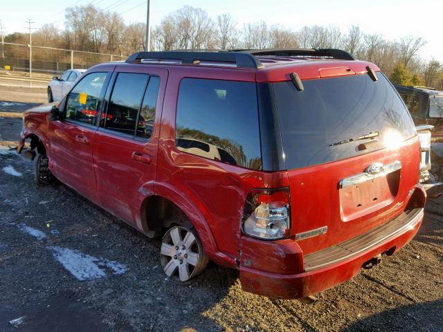 1FMEU7DE9AUA66688 - 2010 FORD EXPLORER X 红色 照片 9