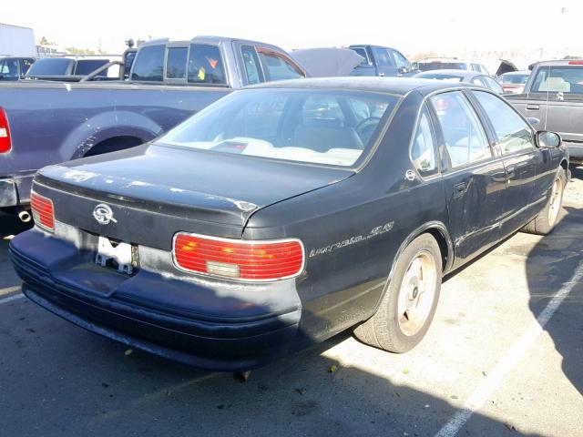 1G1BL52P9SR118241 - 1995 CHEVROLET CAPRICE BLACK photo 4