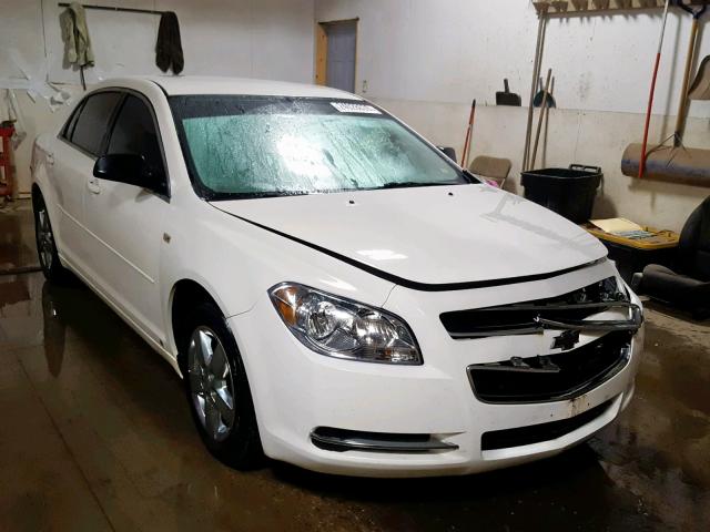 1G1ZG57BX8F207634 - 2008 CHEVROLET MALIBU LS WHITE photo 1