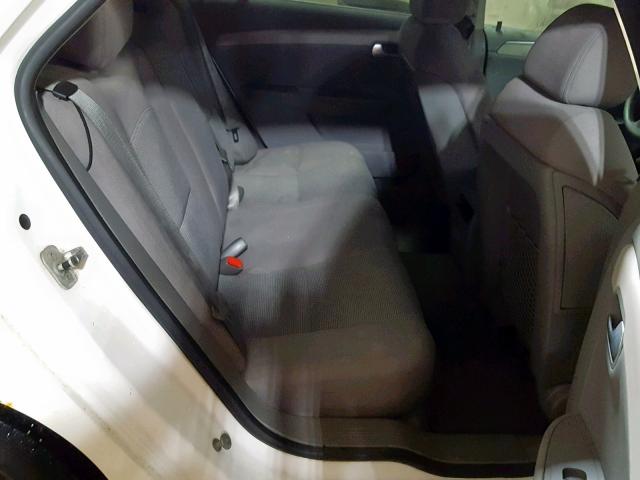 1G1ZG57BX8F207634 - 2008 CHEVROLET MALIBU LS WHITE photo 6