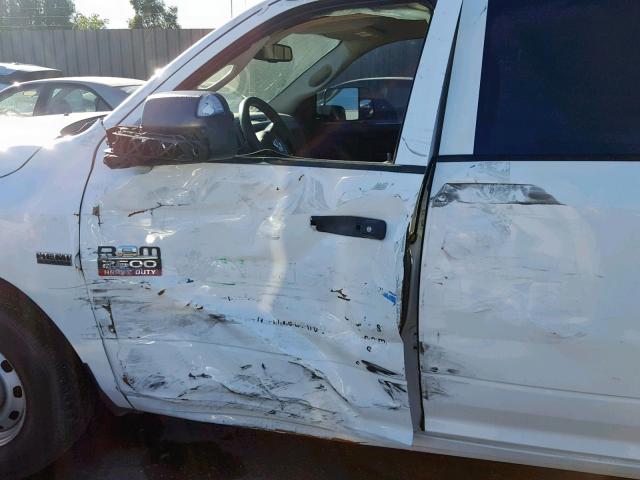 3C6TD4HT9CG280869 - 2012 DODGE RAM 2500 S თეთრი ფოტო 9