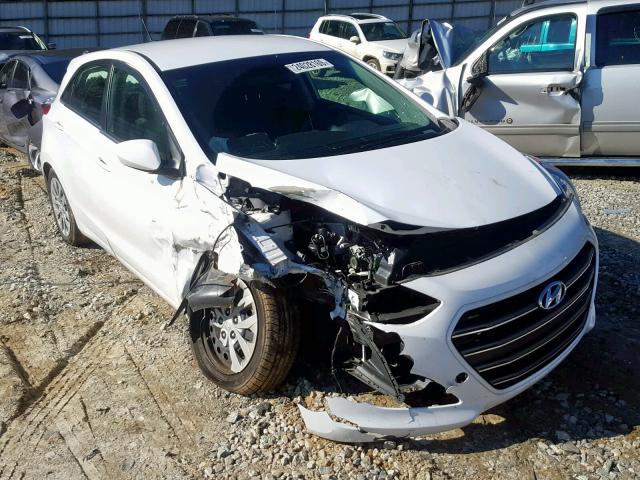 KMHD35LH4HU376319 - 2017 HYUNDAI ELANTRA GT WHITE photo 1