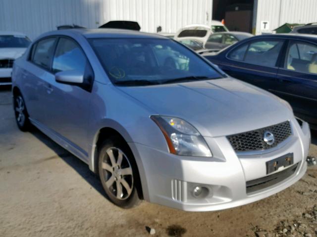 3N1AB6AP1CL752068 - 2012 NISSAN SENTRA 2.0 SILVER photo 1