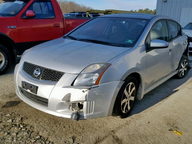 3N1AB6AP1CL752068 - 2012 NISSAN SENTRA 2.0 SILVER photo 2