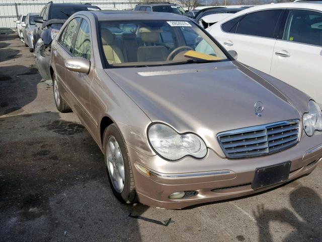 WDBRF61J33F335799 - 2003 MERCEDES-BENZ C 240 BROWN photo 1